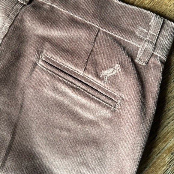 The Beaufort Bonnet Company boys Prep School Pants in mauve Corduroy. Size 12 - Picture 6 of 6